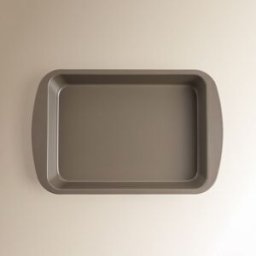 El Corte Inglés Bandeja honda de acero para el horno con asas. Gris