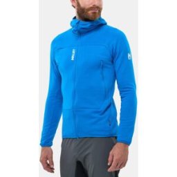 Millet Forros polares de Montaña de Hombre FUSION GRID HOODIE M . (L) Azul