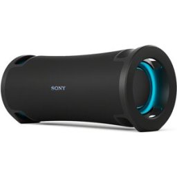 Sony Altavoz portátil ULT FIELD 7 con ULT POWER SOUND, Deep bass, 30h batería, IP67, resistente al agua, iluminación, micrófono, audio-in, negro. Negro