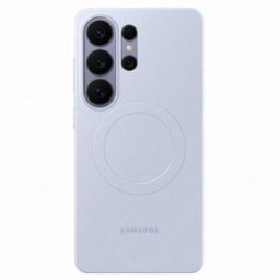Samsung Funda silicona slim magnética violeta para Galaxy S26 Ultra. Violeta