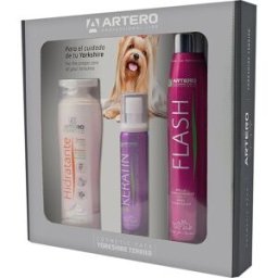 Artero Set cosmética para perros Yorkshire.
