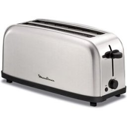 Moulinex Tostador Classic con 2 ranuras largas. Inox