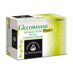 El Naturalista Glucomanano Plus 60 Cápsulas