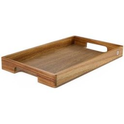 Adhoc Bandeja de servir SERVE 50x30cm Acacia / Nogal marrón