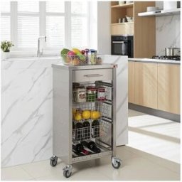 Hierro Carro verdulero para la cocina - 93*48*33,5cm – OTTO INOX