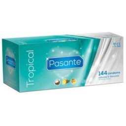 PASANTE Preservativos Sabores Tropicales 144uds