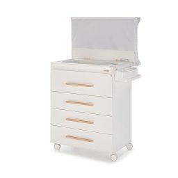 BAÑERA MICUNA B-1960 TREVI BLANCO/MADERA ESTRELLAS BEIGE