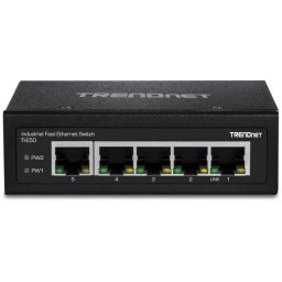Switch No Administrado Trendnet TI-E50 5 Puertos Fast Ethernet Negro
