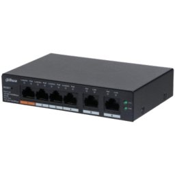 Switch Dahua Technology DH-CS4006-4GT-60 Gestionado L2 Gigabit PoE Negro