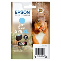 Cartucho de Tinta Epson Squirrel 378XL Cian Claria Photo HD