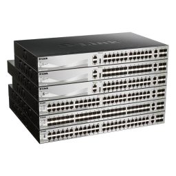 Switch D-Link DGS-3130-30PS/E 24 Puertos Gigabit PoE+ 4 SFP+ Apilable L3