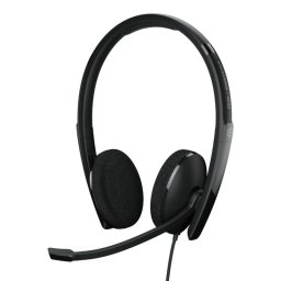 Auriculares Epos ADAPT 160T con cable USB-C para oficina y Microsoft Teams, negros