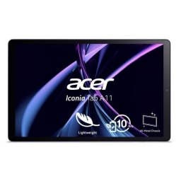 Tablet Acer Iconia Tab A11 11" 4GB 128GB Wi-Fi 6E Android 14 Plata
