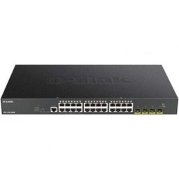 Switch Gestionado D-Link DGS-1250-28XMP 28 Puertos Gigabit PoE+ 4 SFP+ 128Gbps