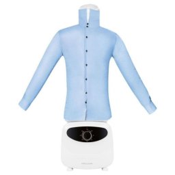 Maniquí de planchado 2en1 Clatronic 1400W con ajuste talla XS-XXL y temporizador automático