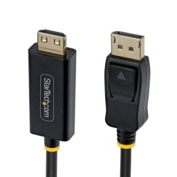 Cable Adaptador DisplayPort a HDMI StarTech 3m 4K 60Hz HDR con Conectores de Agarre