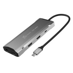 Base para Portátiles j5create JCD397-N Miniestación 4K60 Elite USB-C®