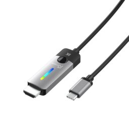 Adaptador j5create USB-C a HDMI 2.1 8K 144Hz 1.79 m