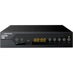 Tuner TV DVB-T2 Esperanza EV107R Full HD con PVR y Timeshift