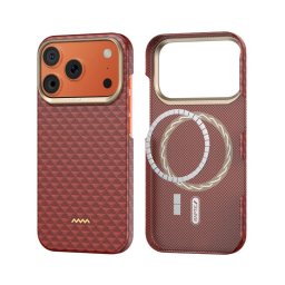 Raptic Funda Para Iphone 17 Pro Max – Carcasa Magsafe De Fibra De Aramida Skin Origin Oriental, Protección Y Ajuste Preciso