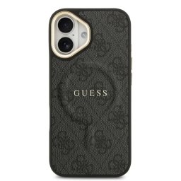 Guess Funda Para Iphone 17 – Carcasa De Polipiel Negra Con Magsafe Y Logo Clásico, Diseño Elegante Y Ajuste Preciso