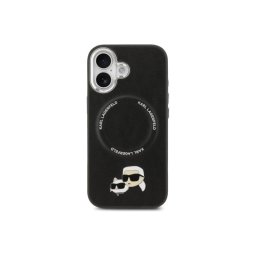 Karl Lagerfeld Funda Para Iphone 17 – Carcasa De Pu Con Magsafe Negra Con Pins K&c, Diseño Elegante Y Ajuste Preciso