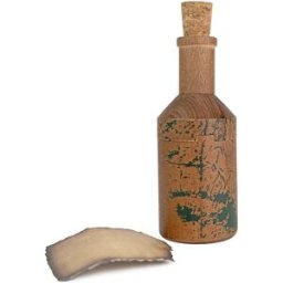 Aquamarine Games Caja secreta True Genius message in a bottle.