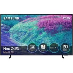 Samsung TV Neo QLED MINILED 4K 75' TQ75QN1EFAUXXC 4K AI Upscaling Pro con Inteligencia Artificial Smart TV. Negro