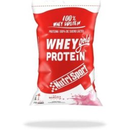 Nutrisport Whey Gold Protein Fresa Bolsa 500 gr