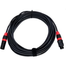 Stairville PDC5CC IP65 DMX Cable 10m 5pin Rojo