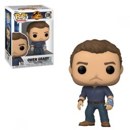 Figura Funko Pop Movies Jurassic World Dominion Owen Grady Vinilo 10 cm