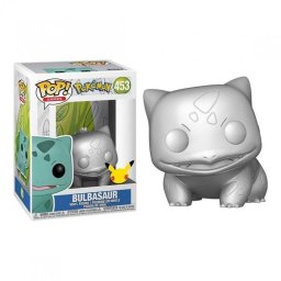 Funko Pop Jumbo Bulbasaur Pokémon Efecto Metálico Edición Especial