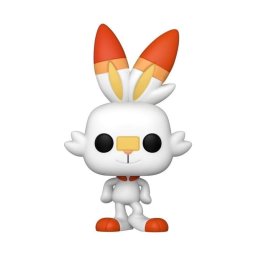 Figura coleccionable Funko Scorbunny Pokémon Vinilo Multicolor 105mm