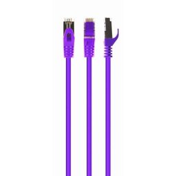 Cable de red Gembird PP6A-LSZHCU-V-0.5M Cat6a S/FTP 0,5m Violeta