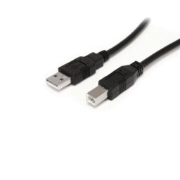 Cable USB A a B StarTech 9m Activo 480Mbps Negro
