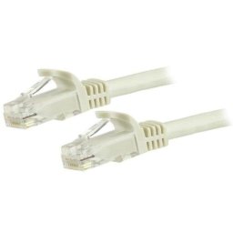Cable de red Cat6 StarTech 5m Blanco Snagless RJ45 UTP PoE 1000 Mbit/s