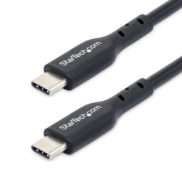 Cable USB StarTech.com 0,5m USB-A a Micro-USB B Negro Delgado 0,48 Gbps