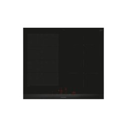 Placa de inducción Siemens iQ700 EX675HEC1E, 60 cm, 4 zonas, negro