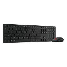 Teclado Lenovo 4X31S04841 inalámbrico completo con ratón óptico ambidiestro