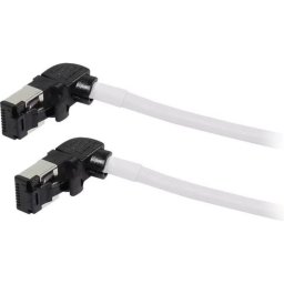 Cable de red Synergy 21 CAT6a S/FTP 0,5 m blanco