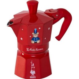 Cafetera Moka Bialetti Moka Express 1 Taza Roja