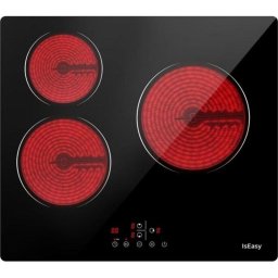 Placa Inducción IsEasy LT3-22 3 Zonas 5500 W Negro