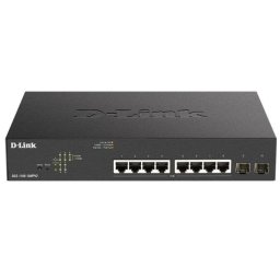 Switch Gestionado D-Link DGS-1100-10MPV2 8 Puertos Gigabit PoE+ 2 SFP