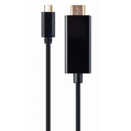 Adaptador USB-C a HDMI Gembird A-CM-HDMIM-02 4K 60Hz 2m Negro