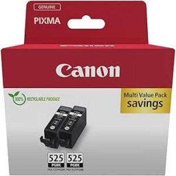 Cartucho de Tinta Original Canon PGI-525PGBK Twin Pack Negro