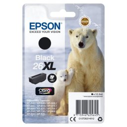 Cartucho de Tinta Original Epson 26XL Negro
