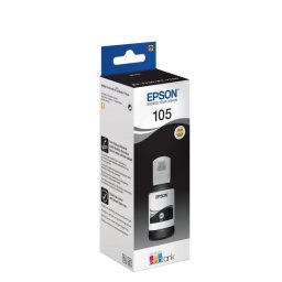Botella de Tinta Original Epson 105 EcoTank Pigment Negro 140 ml