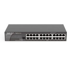 Switch Ruijie RG-ES124GD 24 Puertos Gigabit Ethernet No Administrado Negro