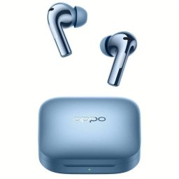 Auriculares Oppo Enco X3i inalámbricos Bluetooth con Cancelación de Ruido, Micrófono y protección IP55, color azul