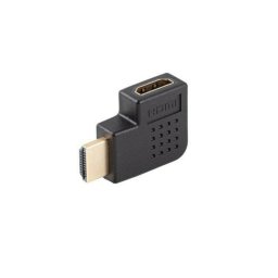 Adaptador HDMI Lanberg Angular Derecho Hembra a Macho AD-HDMI-06